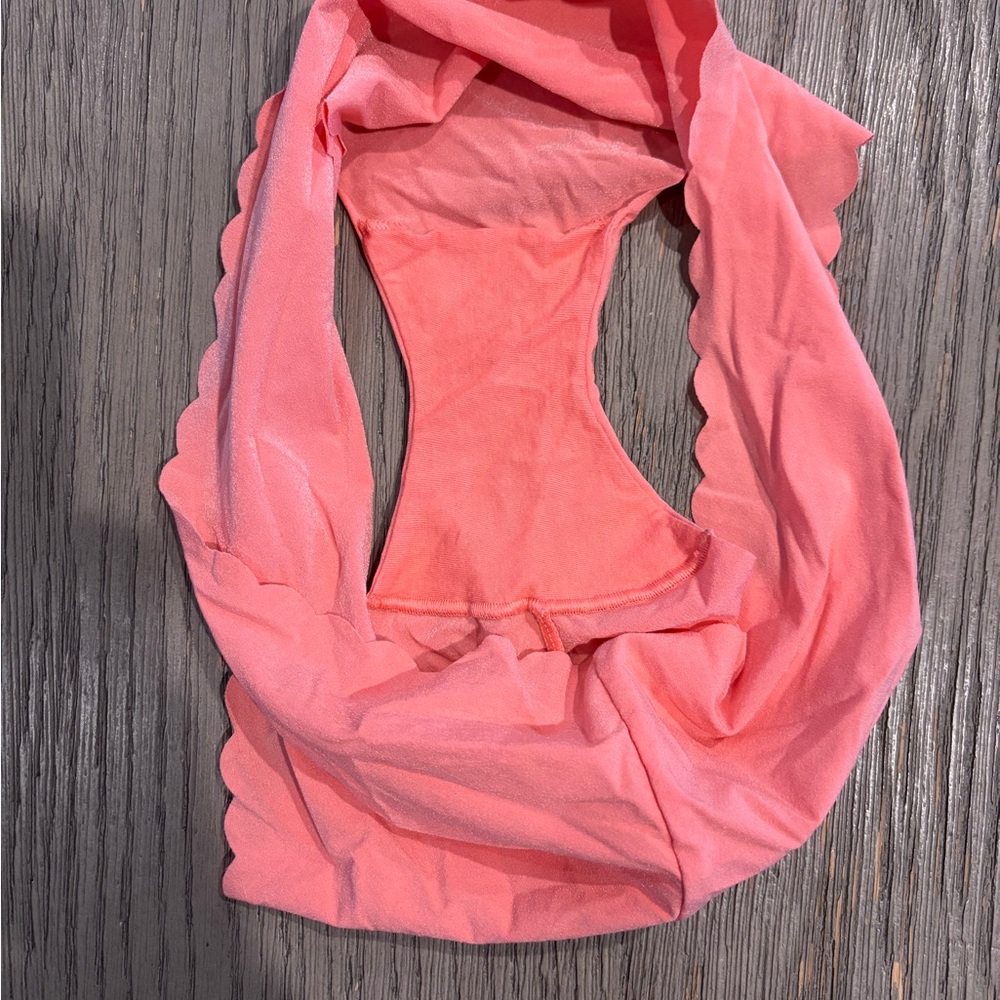 Pink and Orange Scalloped Panties - Picture 4 of 6